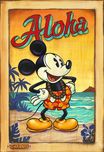 Mickey Mouse Fine Art Mickey Mouse Fine Art Waves of Aloha